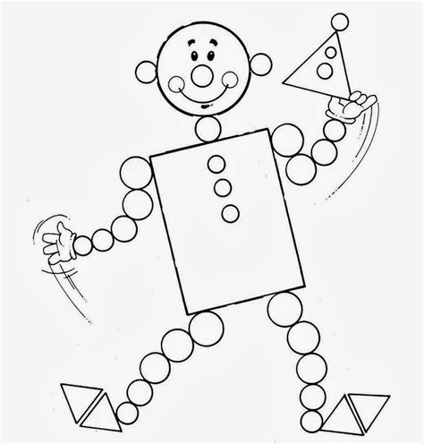 Dibujos con Figuras Geometricas Para Niños