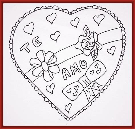 Dibujos De Amor Para Calcar   DescargarImagenes.com