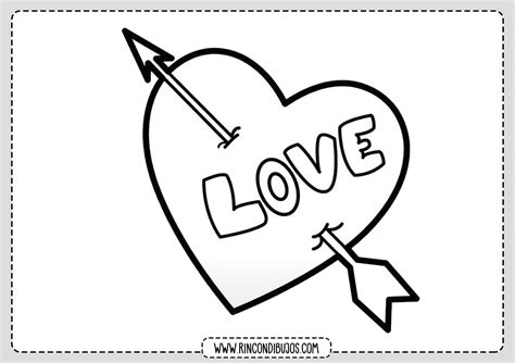 Dibujos de Amor y Románticos para colorear gratis
