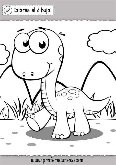 Dibujos de Dinosarios para Colorear