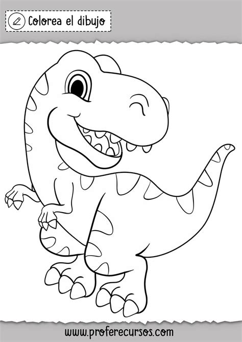 Dibujos de Dinosarios para Colorear