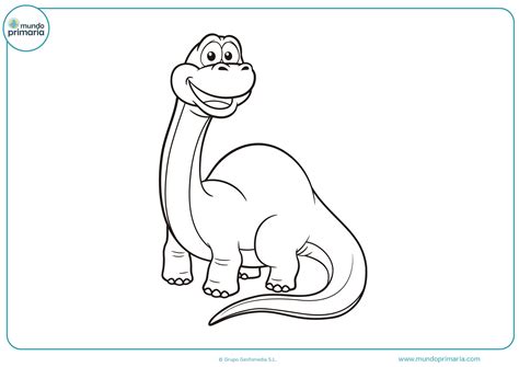 Dibujos de Dinosaurios para Colorear Imprimir y Pintar