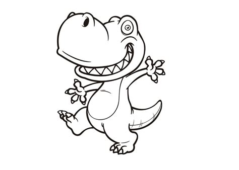 Dibujos de Dinosaurios para colorear infantiles ⊛ De ...