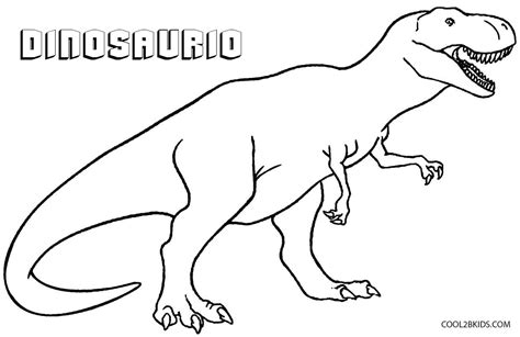 Dibujos de Dinosaurios para colorear   Páginas para ...