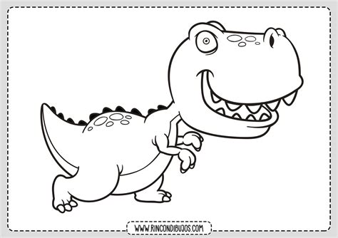 Dibujos de Dinosaurios para colorear   Rincon Dibujos