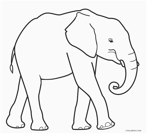 Dibujos de Elefantes para colorear   Páginas para imprimir ...