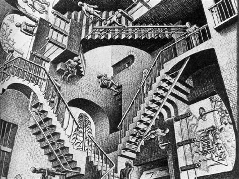 Dibujos de Escher   Taringa! | Escher art, Mc escher ...