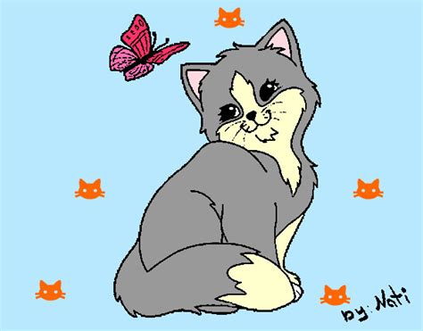 Dibujos de Gatitos para imprimir ~ Dibujos para Niños