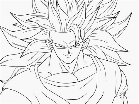 Dibujos de Goku para Colorear ~ Dibujos para Niños