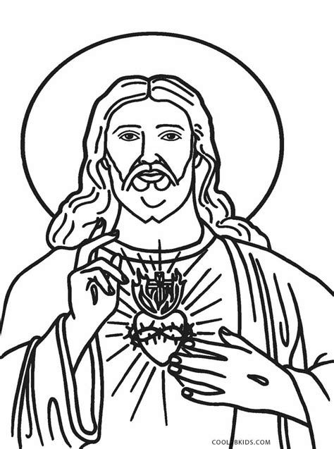 Dibujos de Jesús para colorear   Páginas para imprimir gratis