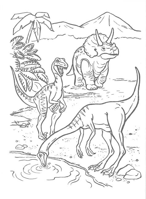 Dibujos de Jurassic Park 7 para Colorear para Colorear, Pintar e ...