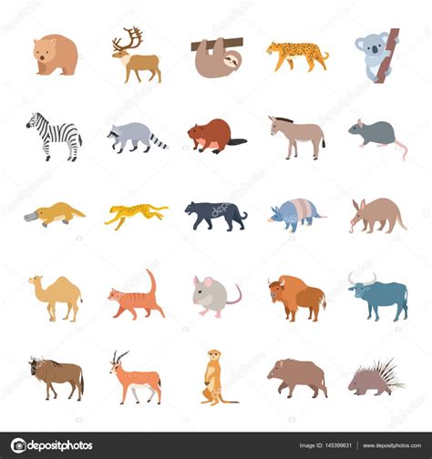 Dibujos De Los Animales Mamiferos   imagen para colorear