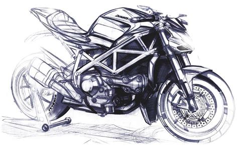 Dibujos de motos a lápiz   Imagui