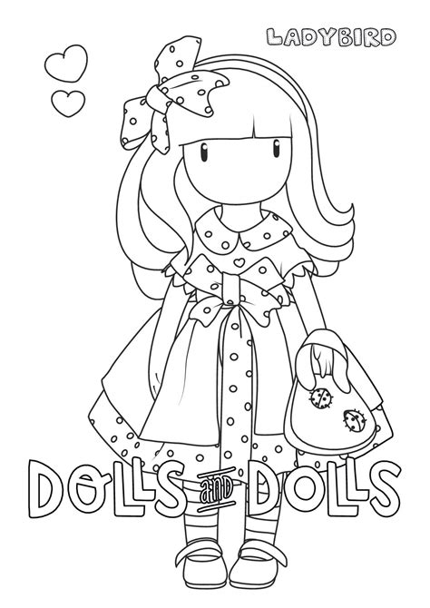 Dibujos de MUÑECAS para COLOREAR GRATIS   Dolls And Dolls