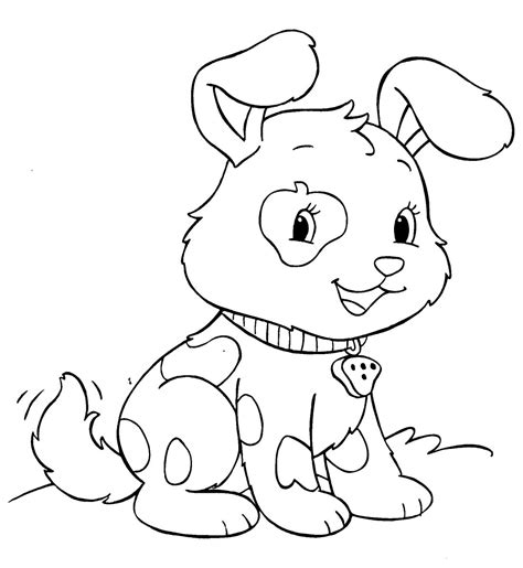 Dibujos de Perritos para colorear ~ Dibujos para Niños