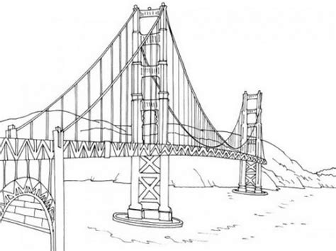 Dibujos de puentes para colorear | Colorear imágenes
