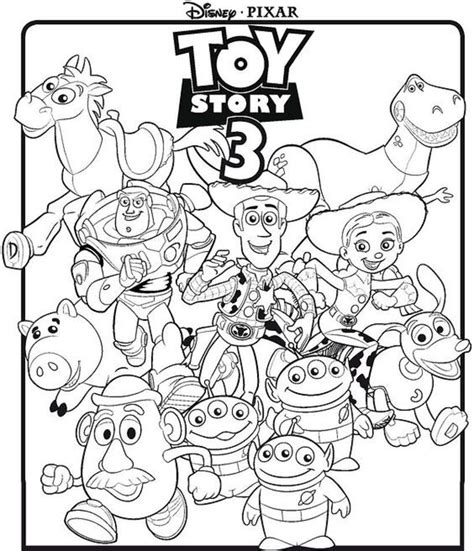 Dibujos de Toy Story 3 para Colorear, Pintar e Imprimir ...