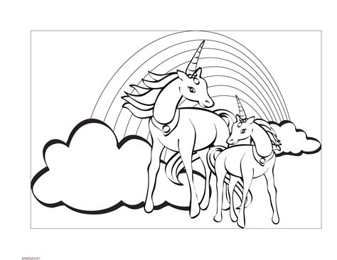 Dibujos de unicornio para colorear