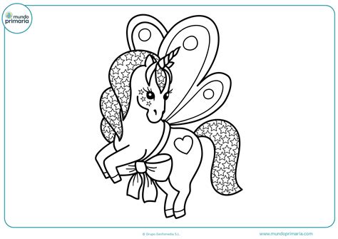 Dibujos de unicornios para Colorear   Mundo Primaria