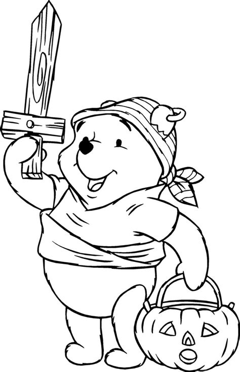 Dibujos de Winnie Pooh para Colorear, Pintar e Imprimir Gratis