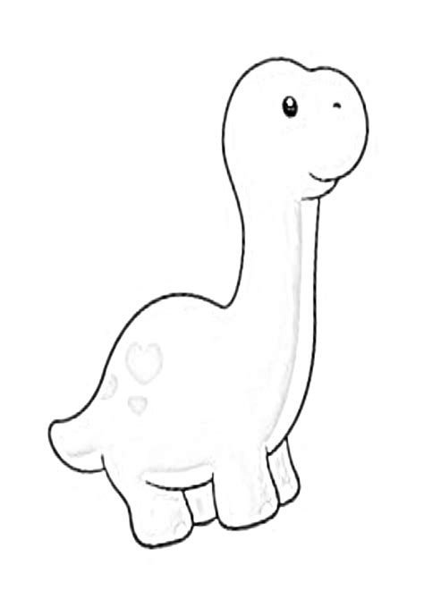Dibujos dinosaurios kawaii europasaurus baby【2021】