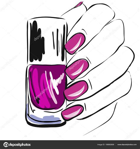 Dibujos: esmaltes de uñas | Esmalte Uñas Mano Uñas Bien ...