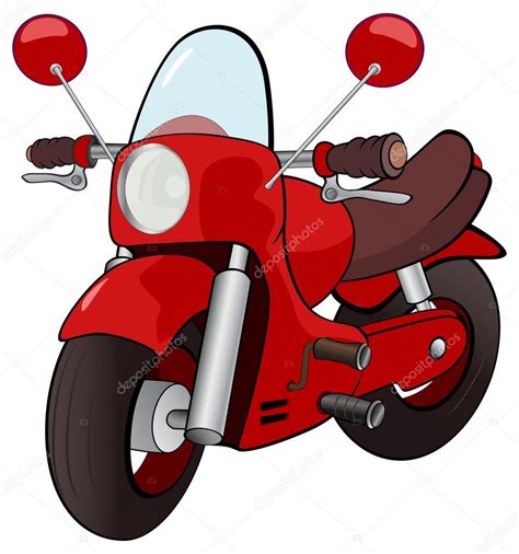 Dibujos: motos animadas | motocicleta de dibujos animados ...