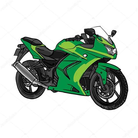 Dibujos: motos | Vector de dibujos animados motos — Vector ...