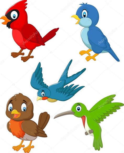 Dibujos: pajaros | dibujos animados pájaros colección ...