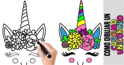 Dibujos Para Calcar De Unicornios Faciles