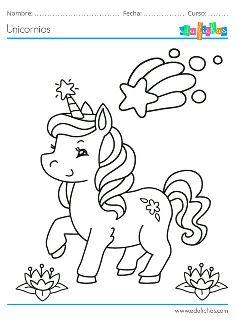 Dibujos para Colorear de Unicornios. Descargar libro para ...