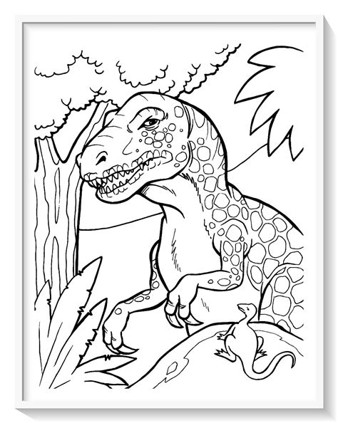 dibujos para colorear dinosaurios reales  Biblioteca de ...