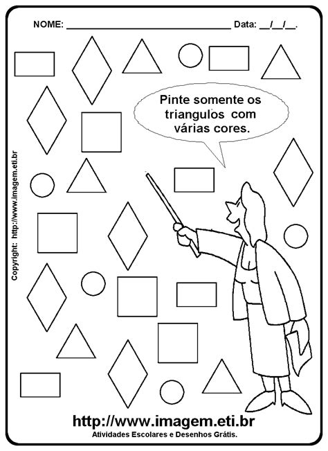 Dibujos para Colorear: Formas geometricas