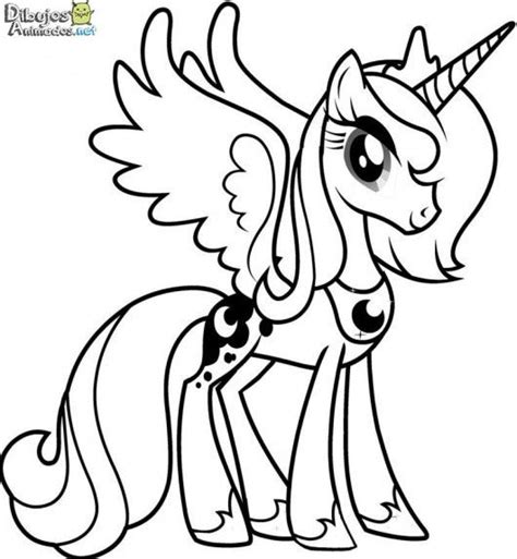 Dibujos para colorear Mi pequeño Pony   Dibujos Animados