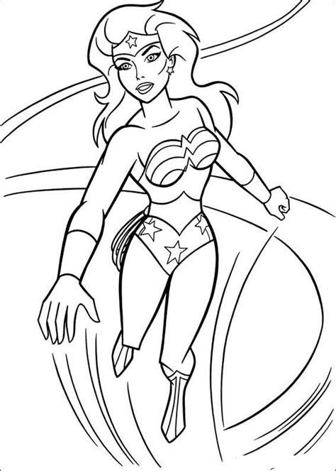 Dibujos para Colorear Wonder Woman Mujer Maravilla 26 | Páginas para ...