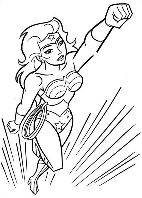 Dibujos para Colorear Wonder Woman Mujer Maravilla 34 | Coloring Pages ...
