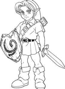 Dibujos Para Colorear Zelda Link | Colorear dibujos