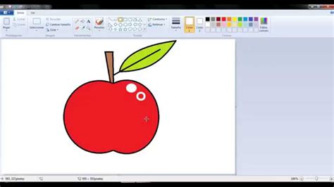 Dibujos para niños: Cómo aprender a dibujar una manzana en ...