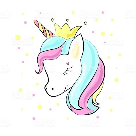 Dibujos unicornios Kawaii para colorear e imprimir Fotos ...