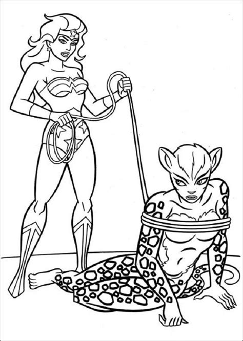 Dibujos Wonder Woman  With images  | Superhero coloring pages ...