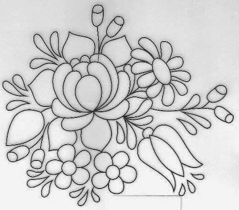 Dibujos y Plantillas para imprimir: dibujos de flores para bordar ...