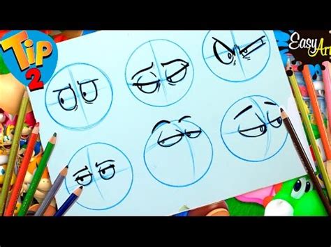 DIBUJOS│Como dibujar ojos │ how to draw eyes │TIP # 2 ...