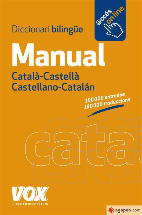 DICCIONARI MANUAL CATALA CASTELLA / CASTELLANO CATALAN : Agapea Libros ...