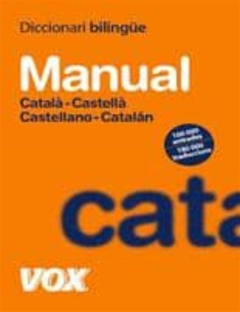 DICCIONARI MANUAL CATALA CASTELLA/CASTELLANO CATALAN con ISBN ...