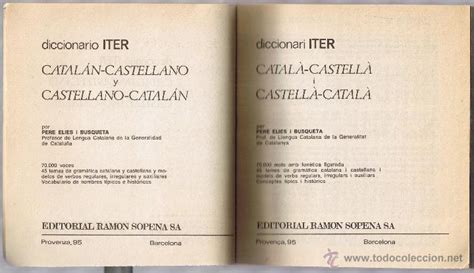 diccionario catalan castellano castella catal Comprar Diccionarios ...