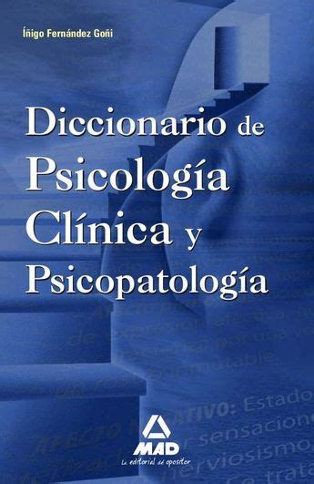 Diccionario de psicologia clinica y psicopatologia  1  | Psicologia ...