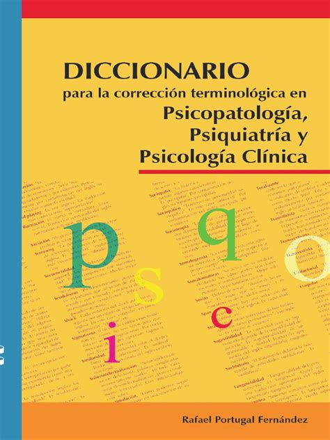 Diccionario de Psicología Clinica y Psiquiatria.pdf | Diccionario | Palabra