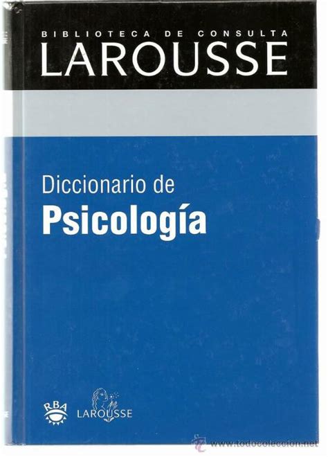 Diccionario de psicología. larousse   Vendido en Venta Directa   23716527