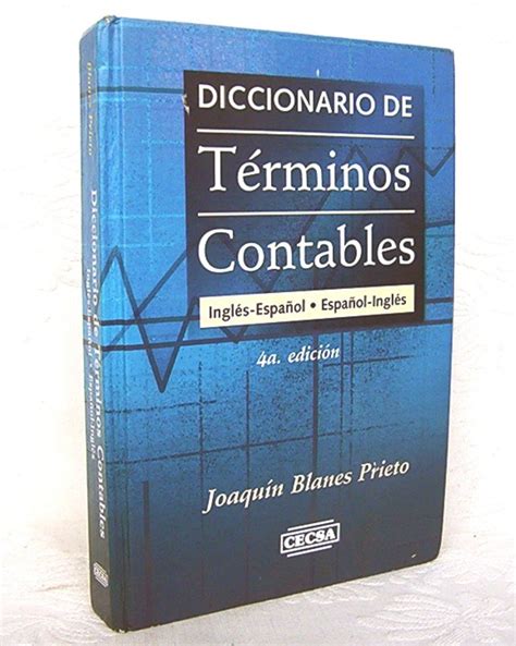 Diccionario Términos Contables Inglés Español Español Inglés   $ 14.900 ...