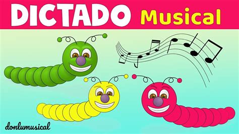 Dictado musical: los gusanos de colores en 2020 | Musical ...